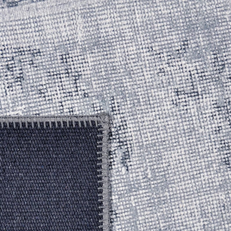 Patchwork floor rug - Nadine Grey