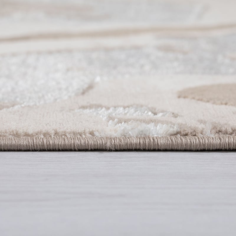 Marble floor rug - Erio Marbled Beige