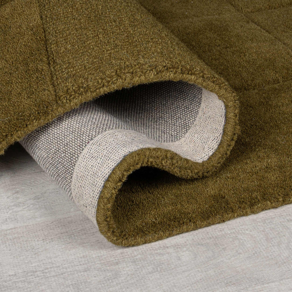 Luxury Rug - Xeano Checkerboard Green