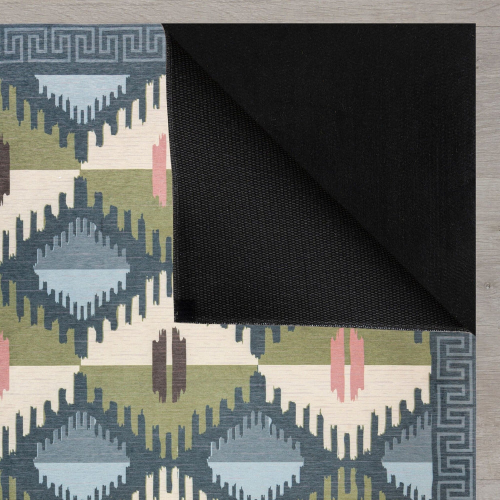 Washable Floor Rug - Fabio Kelim Multicolor