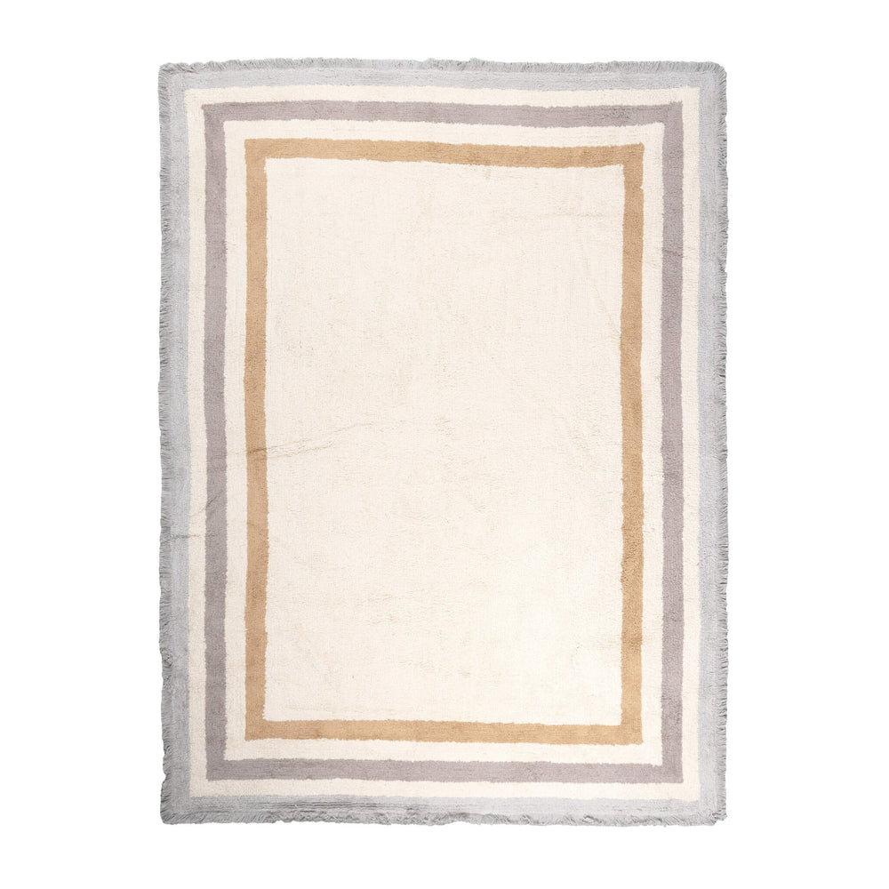 Washable children's rug - Milo Grey