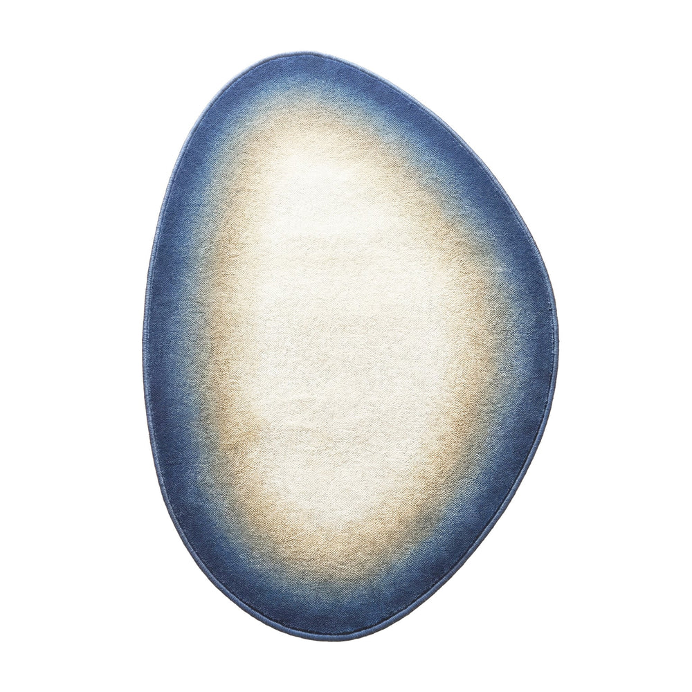 Organic Rug – Mellow Blue/Yellow