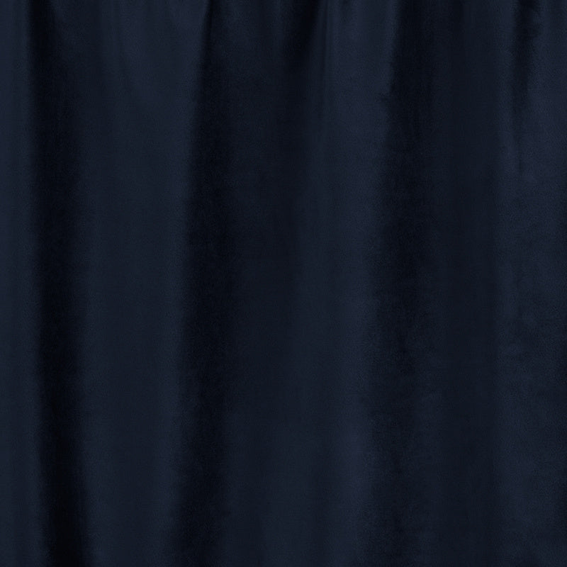 Velvet curtains - Dark blue - Hooks