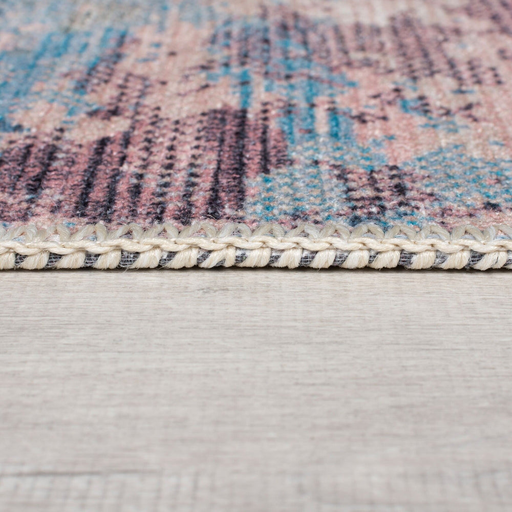 Washable Floor Rug - Reido Abstract Multicolor