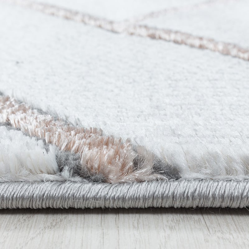 Modern floor rug - Marble Pattern Grey/Brown