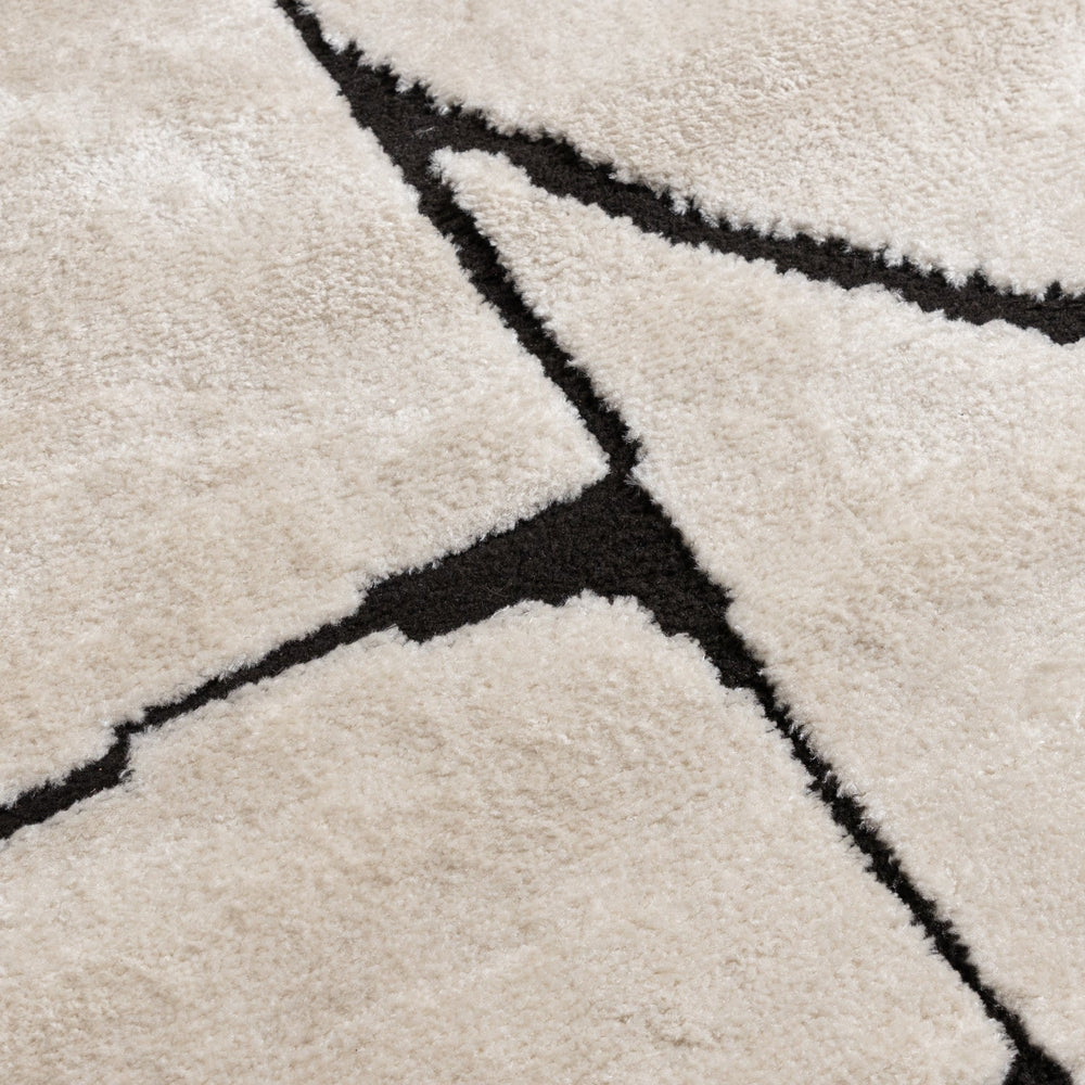 Japandi Rug - Yori Blocks Cream/Black