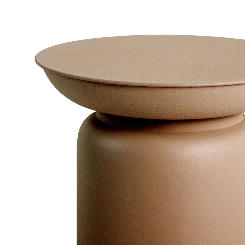 Side Table - Clay Taupe