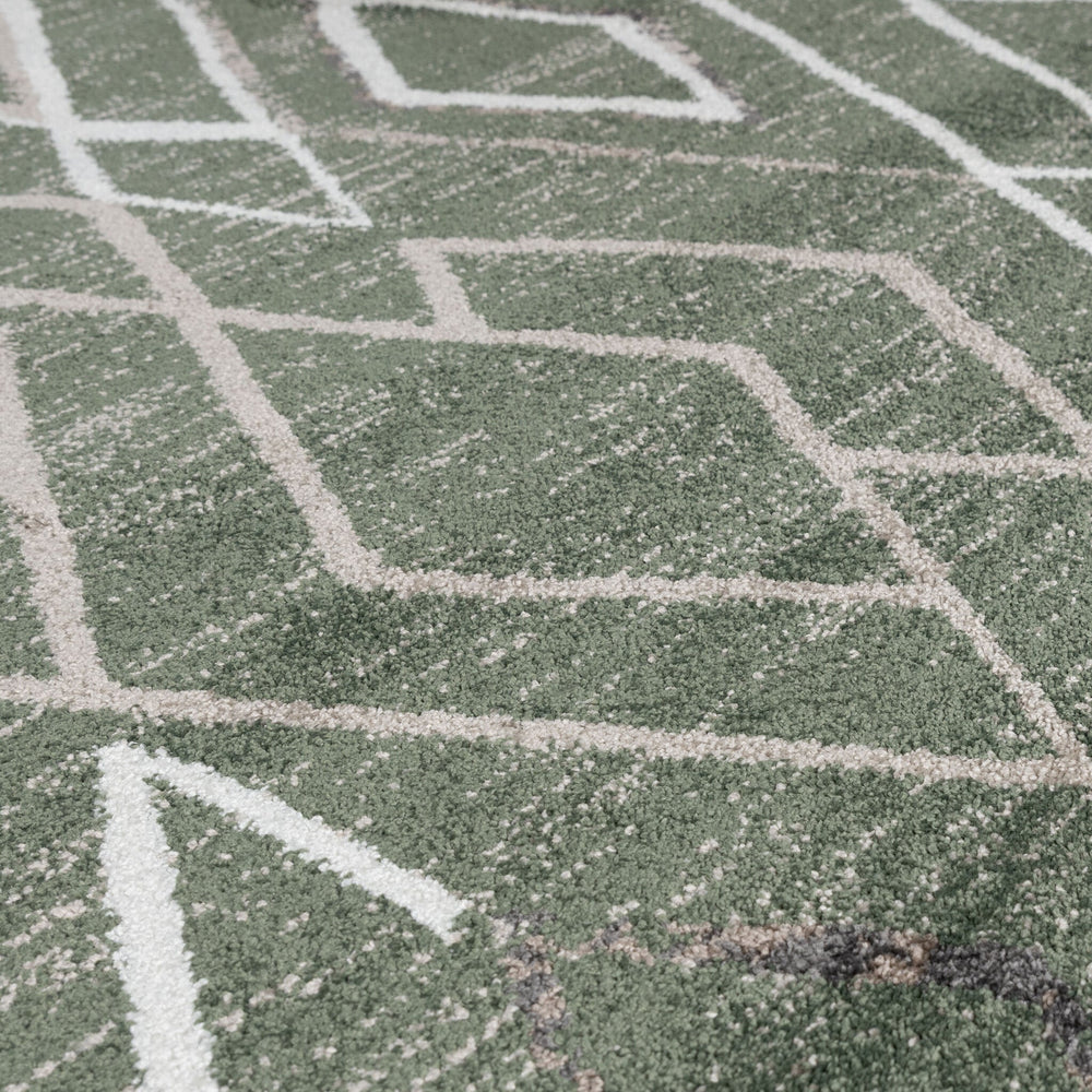 Berber Rug - Blend Diamond Green
