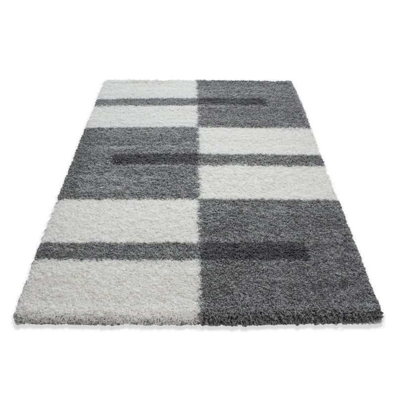 High-pile Floor Rug - Gala Light Grey