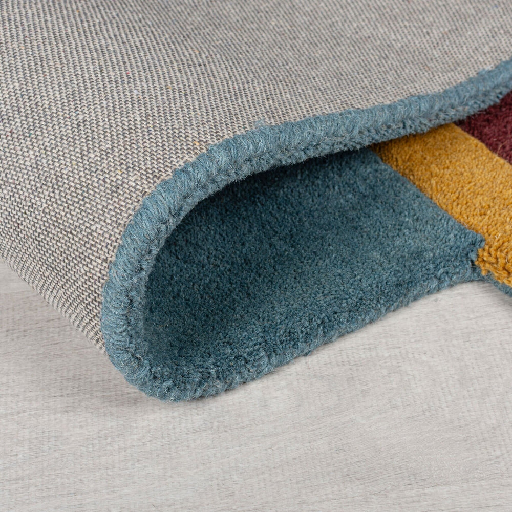 Graphic floor rug - Savino multicolor