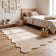 Washable rug - Puck Beige
