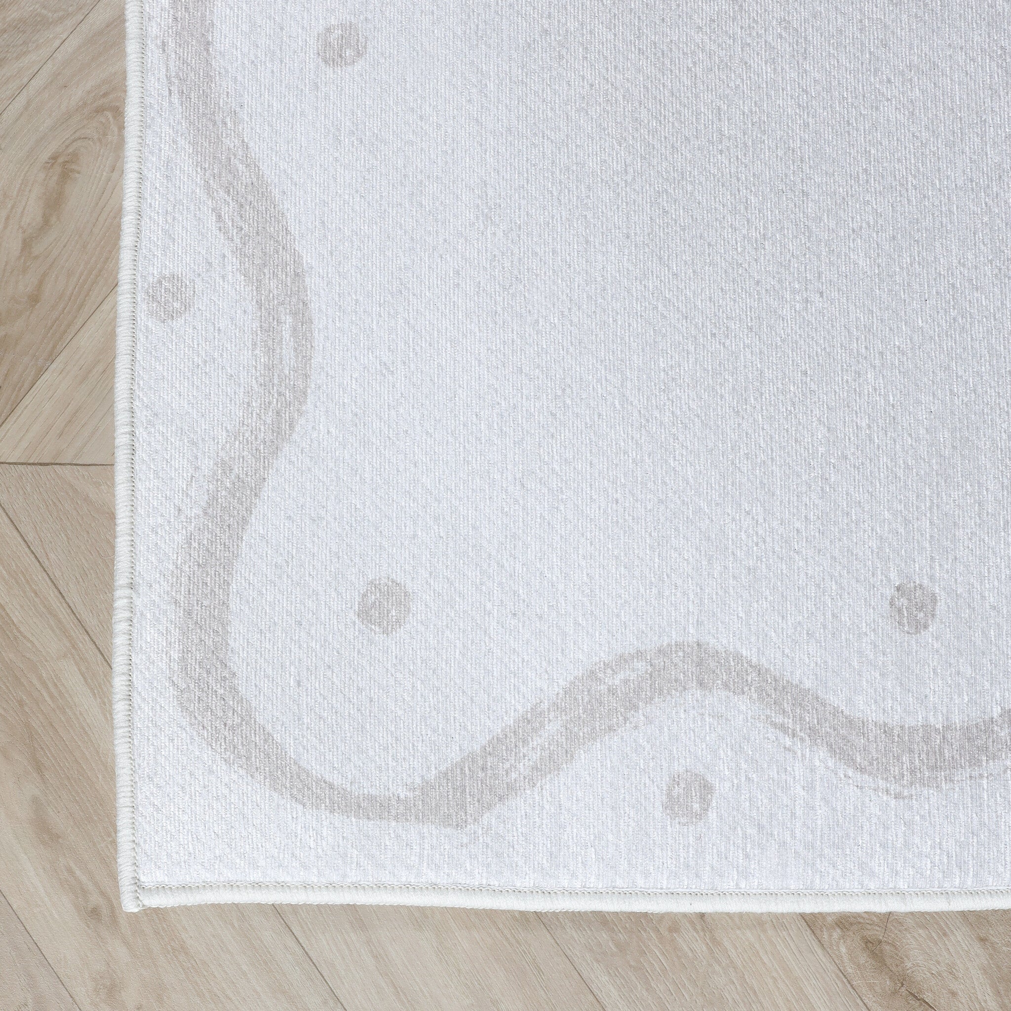 Washable children's rug - Mick Aardbei Red