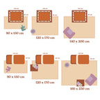 Washable rug - Puck Beige