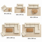 Vintage rug - Kyra Medaillon Cream