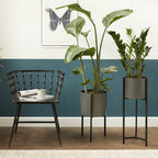 Planter - Delphine Black Low