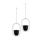 Plant hanger - Liv Black 2/set
