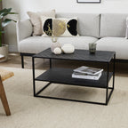 Coffee table - Dijon Herringbone Black