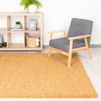 High-pile runner - Solid Yellow