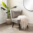 Velvet armchair - Sophie Cream