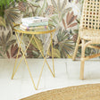 Side table - Emily gold