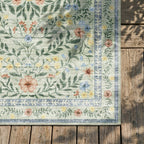 Vintage outdoor rug - Luana Dark Green