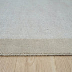 Low-pile rug - Lucien Border Beige